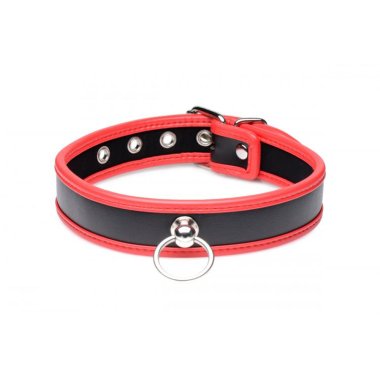 Scarlet Pet Red Collar with O-Ring