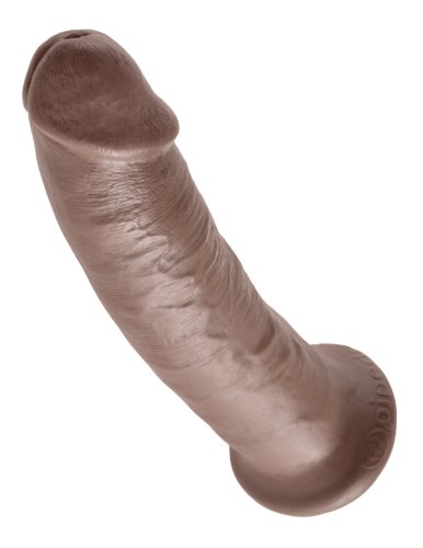 KING COCK 9 IN COCK BROWN