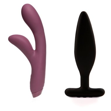 Hera Purple + Egon Vibrating Butt Plug