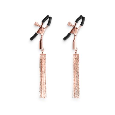 Bound Nipple Clamps - D2 - Rose Gold