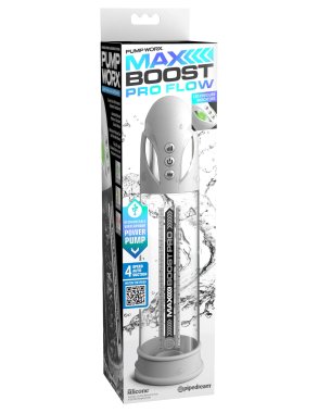 MAX BOOST PRO FLOW WHITE/CLEAR