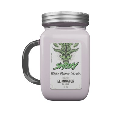 SMOXY CANDLE WHITE FLOWER STAIN 13 OZ (NET)