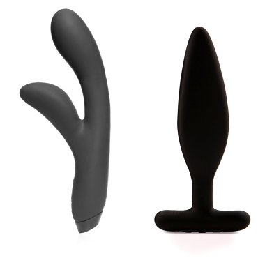 Hera Flex Black + Egon Vibrating Butt Plug
