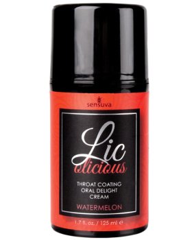 Lic O Licious Oral Delight Cream - 1.7 oz Bottle Watermelon