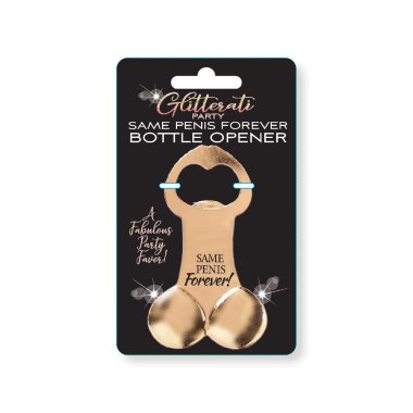 Glitterati Bottle Opener - Same Penis