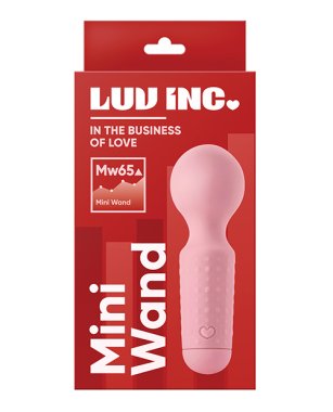 Luv Inc. 4" Mini Wand - Light Pink