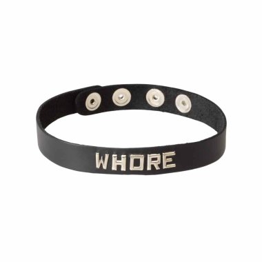 Wordband Collar - WHORE*