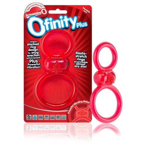 SCREAMING O OFINITY PLUS RED VIBRATING