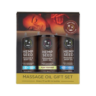 Hemp Seed Massage Oil Summer Set 3pc