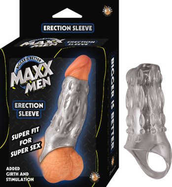 MAXX MEN ERECTION SLEEVE CLEAR