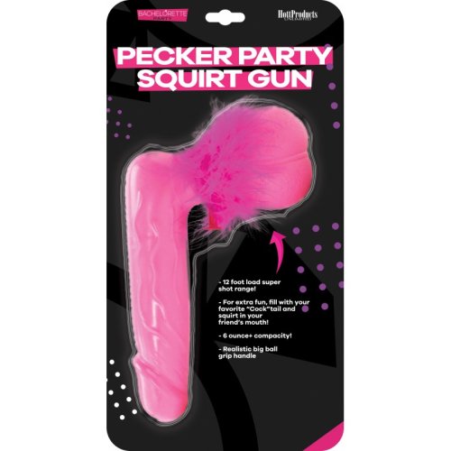 PINK PECKER PARTY SQUIRT GUN