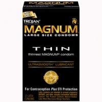 TROJAN MAGNUM THIN 12 PACK