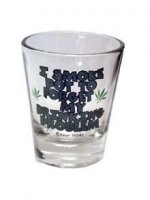 (WD) I SMOKE POT TO FORGET SHO GLASS