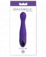 DISCONTINUED $Sincerely G-Spot Vibe - Purple