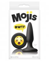 Tails Moji's WTF Butt Plug - Black