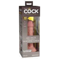 King Cock Elite 6” Silicone Cock Light