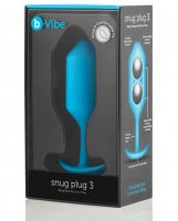 b-Vibe Weighted Snug Plug 3 - .180 g Teal