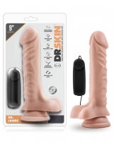 Blush Dr. Skin Dr. James 9' Cock w/Suction Cup - Vanilla