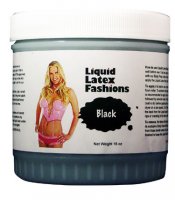 (WD) LIQUID LATEX SOLID BLACK