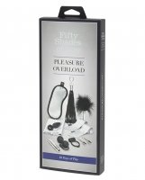 FIFTY SHADES OF GREY PLEASURE OVERLOAD 10 DAYS OF PLAY GIFT SET BLACK