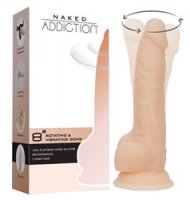 NAKED ADDICTION ROTATING & VIBRATING DONG