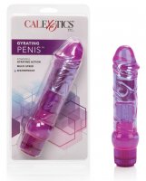 Crystalessence Gyrating Penis 6.5' - Purple