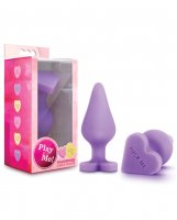 Blush Play With Me Naughtier Candy Heart Fuck Me - Purple