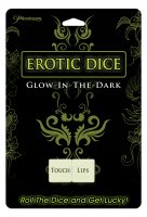 GLOW IN THE DARK EROTIC DICE