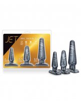 Blush Jet Anal Trainer Kit - Carbon Metallic Black