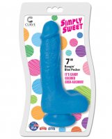 Curve Novelties Simply Sweet 7' Dong - Bangin' Blue