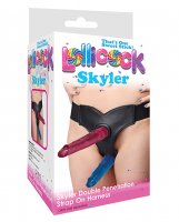 LOLLICOCK SKYLER DOUBLE PENETRATION STRAP ON HARNESS