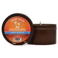 3 in 1 Round Tin Massage Candle 6.8 oz. Midnight Rendezvous