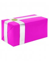 Gift Wrapping For Your Purchase (Hot Pink w/White Ribbon)-Extra Day to Ship