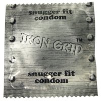 IRON GRIP SNUGGER FIT LUBRICATED CONDOM 3PK (Out End Jul)