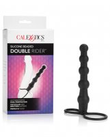 Double Rider Silicone Beaded - Black