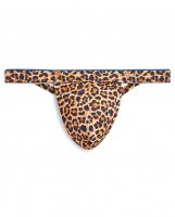 2XIST Sliq Micro 1 Y-Back Thong Cheetah XL