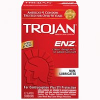 (D) TROJAN ENZ NON-LUBRICATED PACK