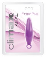Climax Anal Finger Plug - Deep Purple