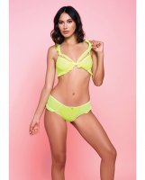 Ballet Bra & Panty Neon Yellow MD