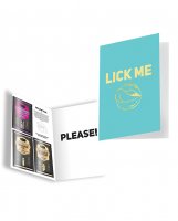 Kama Sutra Naughty Notes Greeting Cards - Lick Me