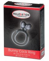 Malesation Bunny Cockring - Black