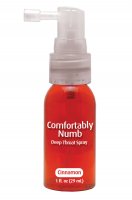 (D)COMFORTABLY NUMB DEEP THROA SPRAY - CINNAMON