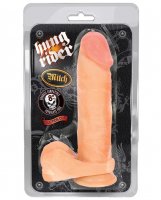 Blush Hung Rider Mitch 8' Dildo w/Suction Cup - Flesh