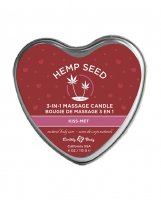 CANDLE 3-IN-1 HEART KISS-MET 4 OZ