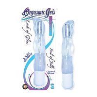 Orgasmic Gels Finesse 6in. Multispeed Waterproof G Spot Vibe (Clear)