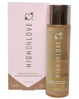 High On Love Hemp Massage Oil - Lychee Martini