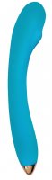 CLOUD 9 HEALTH & WELLNESS RECHARGEABLE G-SPOT SLIM 8IN SINGLE MOTOR AQUA BLUE