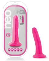 Blush Neo 5.5' Dual Density Cock - Neon Pink