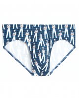 2XIST Graphic Micro 1 Bikini Sailor Man Vintage Blue XL