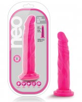 Blush Neo 7.5' Dual Density Cock - Neon Pink